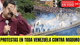 VENEZUELA SE LEVANTA CONTRA NICOLAS MADURO 🔴DIOSDADO ASUSTADO  MARIA CORINA VAN POR MADURO 🔴 [upl. by Dirrej713]