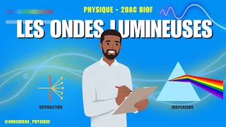 2BAC BIOF  Les ondes lumineuse Cours complet [upl. by Pantia]