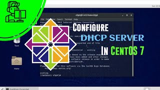 Configure DHCP Server in Centos 7 [upl. by Hereld]