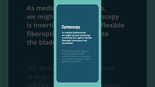 How To Explain Cystoscopy  Merck Manual Professional Version [upl. by Kelila415]