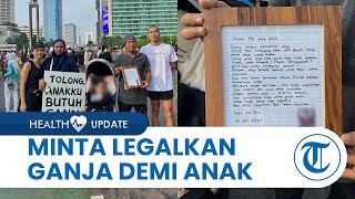 Viral Foto Ibu Berjuang Legalkan Ganja Medis demi sang Putra Aksi Penyanyi Andien Disorot [upl. by Ardnahc202]