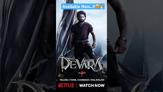 Devara available now in NETFLIX  Devara OTT Release  Devara jrntr NETFLIX ottrelease [upl. by Ramej]