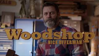 More Woodworking with Nick Offerman [upl. by Novrej]