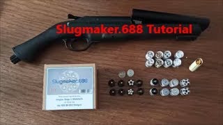 Slugmaker688 Tutorial für T4e HDS68 CO2 Shotgun Shotshells Slugs und Wingslugs selber herstellen [upl. by Cyprus]