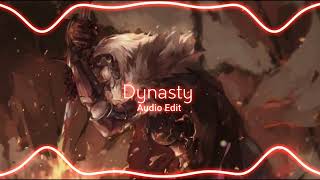 Dynasty MIIA Audio EditSped Up [upl. by Redienhcs]