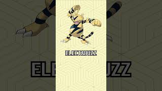 ⚡ Etimología Pokémon ELECTABUZZ ELEKID y ELECTIVIRE ⚡ [upl. by Gnourt843]