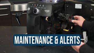 Gaggia Naviglio Milk Maintenance amp Alerts [upl. by Ashley303]