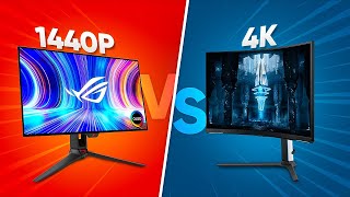 1440p Vs 4K Gaming  Which Resolution is Better [upl. by Agler439]