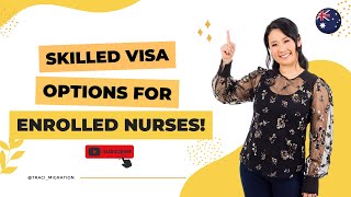 In Demand Skilled Visa Options for Enrolled Nurses in Australia [upl. by Esiuqcaj]