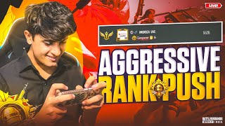 🔥Funniest Conqueror Streams With Angroza  Rank Push Tips And Tricks For C5S15 bgmilive [upl. by Savitt890]