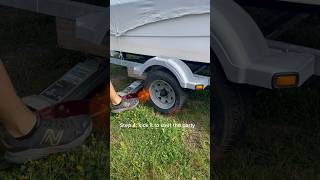 Fix a flat the fun way car diy automobile fix diygarage flatfix howto fire [upl. by Malia]