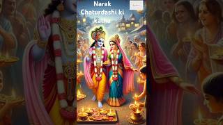 Narak Chaturdashi ki katha  Narak Chaturdashi Kyu Manate hain  Roop Chaudas  Mantra Kids [upl. by Skipper]