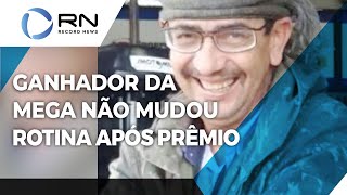 Ganhador da MegaSena morto em SP não mudou a rotina após prêmio [upl. by Ahsiya]