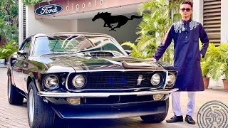 1969 John Wick Ford Mustang Mach 1 Fastback 351 cu in 58 L Cleveland V8Startup Great V8 Sound [upl. by Oretna320]