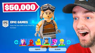 My 50000 LEGO Fortnite Locker [upl. by Alin]