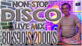 NONSTOP DISCO LIVE MIX  80S 90S 2000S  06 DjDARY ASPARIN [upl. by Aicella]