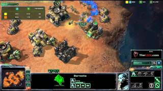 Starcraft 2 Terran Build Order One One One [upl. by Watt]