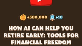 How AI Can Help You Retire Early Tools for Financial Freedom [upl. by Yadroc]