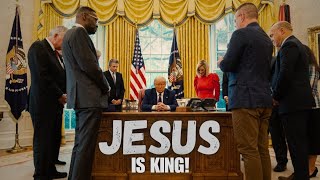 President Donald Trump BRAGGing About Jesus JesusIsKing [upl. by Issi453]