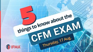 LIVE 5 things to know about the CFM Exam [upl. by Attiuqahs612]