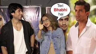 Jennifer Winget amp Harshad Chopra Make FUN Of Karan Singh Grover During Bepannah Promotions [upl. by Byrn]