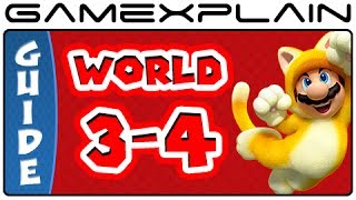 Super Mario 3D World  World 34 Green Stars amp Stamp Locations Guide amp Walkthrough [upl. by Suckow]