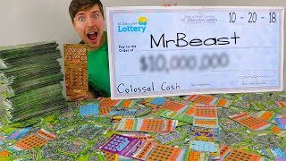 I Spent 50000 On Lottery Tickets And Won [upl. by Noble665]