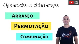 RÁPIDO e FÁCIL  ANÁLISE COMBINATÓRIA  ARRANJO I PERMUTAÇÃO  COMBINAÇÃO [upl. by Cole]