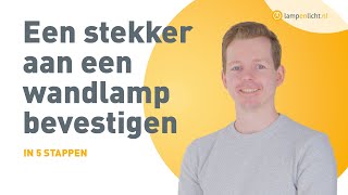 Hoe hang ik wandlamp zonder snoer op Zo bevestig je een stekker aan een wandlamp  MONTAGE [upl. by Schechinger552]