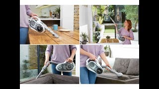 BlackDecker 324V 2 in 1 Cordless Stick Vacuum Cleaner With ORA Technology SVFV3250LB5 [upl. by Balliol]