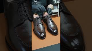 Shoe Shine TLB Mallorca with Saphir products [upl. by Annaihr]