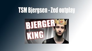 TSM Bjergsen  Zed outplay [upl. by Akehsay]