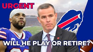 🚨 WILL OUR STAR SAFETY PLAY OR RETIRE IN 2024 FIND OUT NOW BUFFALO BILLS NEWS 2024 NFL [upl. by Naimad853]