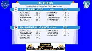 Pambula Bluedogs Mixed C v BegaAngledale Bulls C Grade Georges [upl. by Kirsteni92]