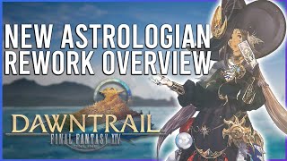 Astrologian Overview and changes  FFXIV Dawntrail Media Tour [upl. by Yedoc]