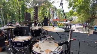 Knocked Loose  Counting Worms live Drum Cover at Univet Sukoharjo 2024 [upl. by Ytirev392]