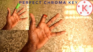 How to do perfect Chroma Key in Kinemaster  Green Screen Kinemaster tutorial [upl. by Llerrac]