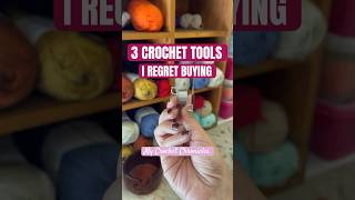 Crochet Tools I Totally Regret Buying 🥴😐 crochetings crochettools crochetvlog [upl. by Aterg95]