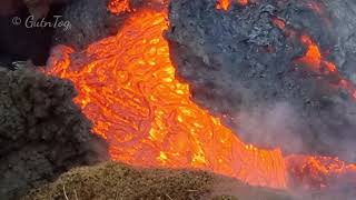 Pahoehoe Lava [upl. by Anilam]