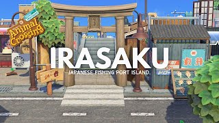 IRASAKU  Animal Crossing New Horizons Island Tour [upl. by Rediah]