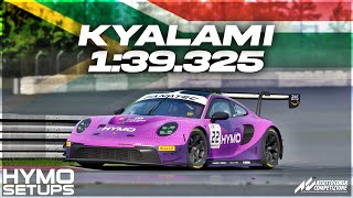 ACC Hotlap  Porsche 992 GT3 R  Kyalami  V197  Assetto Corsa Competizone [upl. by Tito]