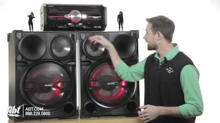 EasyCs overview of the HUGE Sony LBTSH2000 DJ Sound System 2000W of Power [upl. by Eibmab]