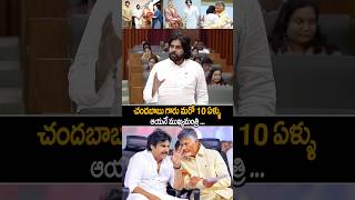 pawankalyan Goosebumps Words About chandrababu apassembly janasena powerstar shorts ytshots [upl. by Zsamot]