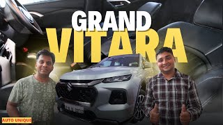 ये है Grand Vitara Top model with Air bag Seat Cover only at AUTO UNIQUE [upl. by Ennej205]