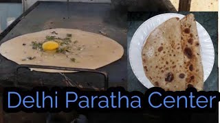 Egg Paratha  Delhi Style Paratha in Ahmedabad  Indian Street Food  Local Food Ranger [upl. by Milburr]