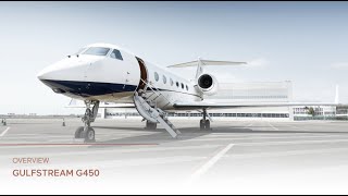 Gulfstream G450 Overview [upl. by Dnana816]