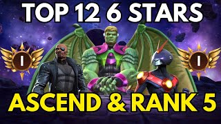 TOP 12 BEST CHAMPIONS TO ASCEND SEPTEMBER 2024 MARVEL CONTEST OF CHAMPIONS [upl. by Annoyik]