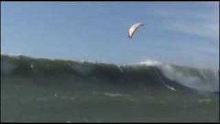 Kitesurfing Mavericks 10202007 [upl. by Rina403]