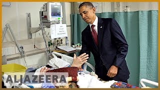 Obamacare Affordable Care Act under threat in US [upl. by Enirroc]