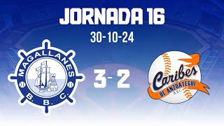 JORNADA 16 RESUMEN Caribes de Anzoátegui 2 Navegantes del Magallanes 3  2425 301024 [upl. by Arissa]